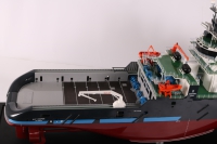 90米长ULSTEIN AX104型远洋拖船定制模型
